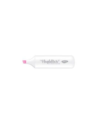 MK404RZ-10,Marker evidentiator glitter Roz DACO MK404RZ - Set 10
