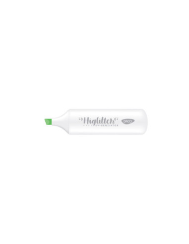 MK404V-10,Marker evidentiator glitter Verde DACO MK404V - Set 10