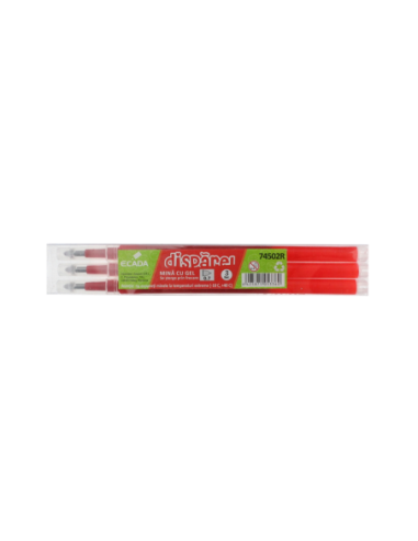 74502R,Mina cu gel Disparel Rosu ECADA
