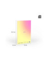 57243L48SNY,Caiet A4 48 file matematica cusut Galben Sunset MILAN