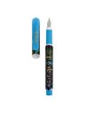 Stilou ergonomic penita m, 3 patroane incluse, motiv new batik fearless, blister