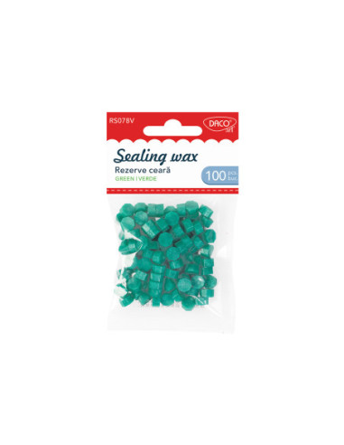 RS078V-3,Rezerva ceara sigiliu Verde DACO RS078V - Set 3