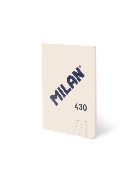 57242G48BG,Caiet A4 48 file romana cusut Bej MILAN