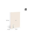 57242G48BG,Caiet A4 48 file romana cusut Bej MILAN
