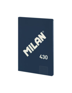 57243G48B,Caiet A4 48 file matematica cusut Albastru MILAN