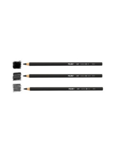 07B622203,Creion carbune set 3 MILAN 07B622203 2