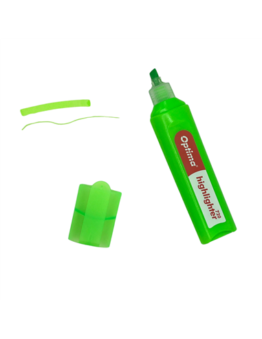 Set 6 textmarkere Optima 720, varf lat 1-4 mm