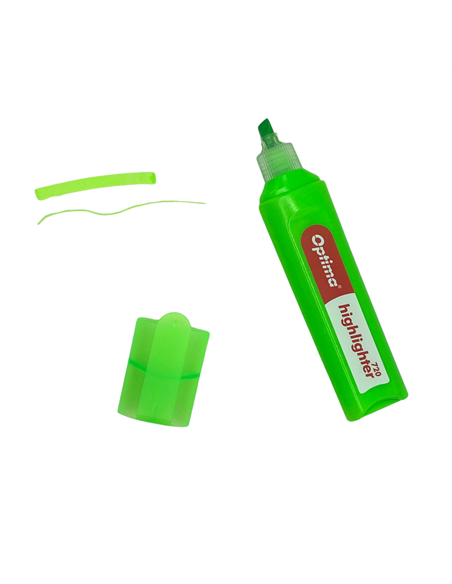 Set 6 textmarkere Optima 720, varf lat 1-4 mm