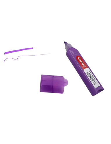 Set 6 textmarkere Optima 720, varf lat 1-4 mm