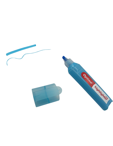 Set 6 textmarkere Optima 720, varf lat 1-4 mm