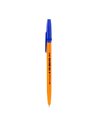 Set 50 pixuri de unica folosinta Orange Deli DLEQ6S-BL, 0.7 mm, Mina albastra