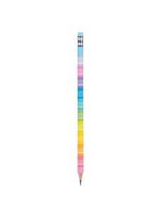 Set 50 creioane grafit HB cu radiera si tabla inmultirii Deli  2