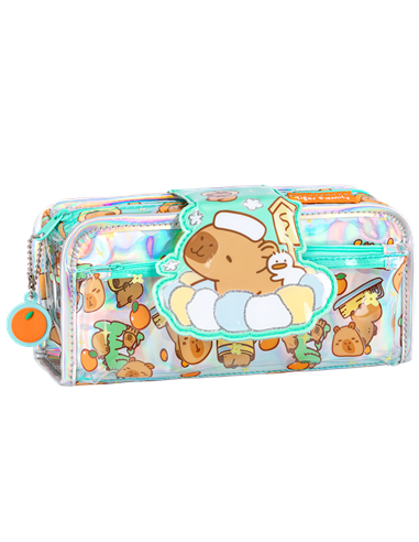 Penar etui Tiger Family Fun Time 2 in 1, 22 x 11 x 8 cm, Motiv Capycapy