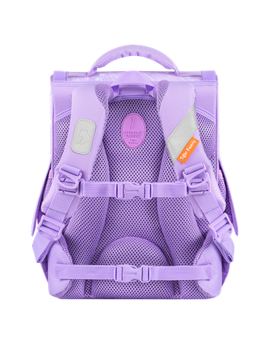 Ghiozdan scoala Tiger Family Nature Quest Pro, 35 x 31 x 19 cm, Motiv purple dreams