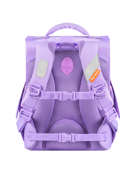 Ghiozdan scoala Tiger Family Nature Quest Pro, 35 x 31 x 19 cm, Motiv purple dreams