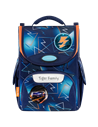 Ghiozdan scoala Tiger Family Nature Quest Pro, 35 x 31 x 19 cm, Motiv lightning, Go green