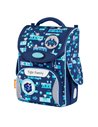Ghiozdan scoala Tiger Family Nature Quest Pro, 35 x 31 x 19 cm, Motiv iceman wonders, Go ocean