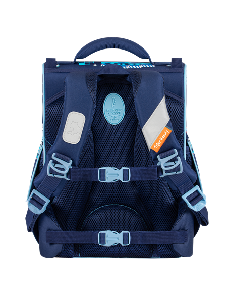 Ghiozdan scoala Tiger Family Nature Quest Pro, 35 x 31 x 19 cm, Motiv iceman wonders, Go ocean