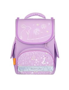 Ghiozdan scoala Tiger Family Nature Quest Lite, 35 x 31 x 19 cm, Motiv lavender forest