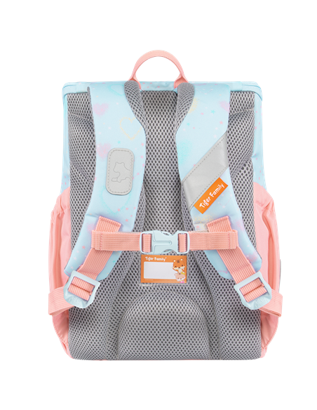 Ghiozdan gradinita Tiger Family Journey, 35 x 28 x 17 cm, Motiv sweet like kitty