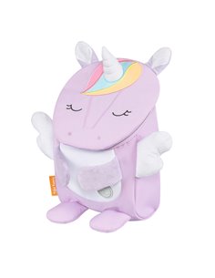 Ghiozdan gradinita Tiger Family Mini Zoomies, 29 x 21 x 12 cm, Motiv purple unicorn