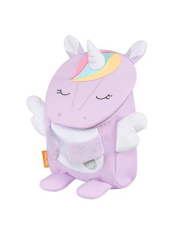 Ghiozdan gradinita Tiger Family Mini Zoomies, 29 x 21 x 12 cm, Motiv purple unicorn