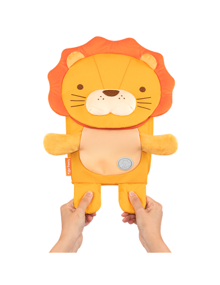 Ghiozdan gradinita Tiger Family Mini Zoomies, 29 x 21 x 12 cm, Motiv mustard lion