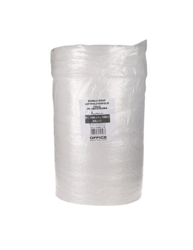 OF-15048511-90,Folie cu bule, 100cm x 100m, 30gr/mp, Office Products