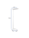 MA-82584-02,Lampa LED de podea, MAUL Javal - alba