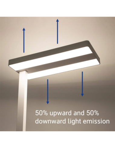 MA-82584-02,Lampa LED de podea, MAUL Javal - alba