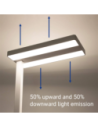 MA-82584-02,Lampa LED de podea, MAUL Javal - alba