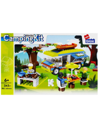 Set de constructie Alleblox Camping...