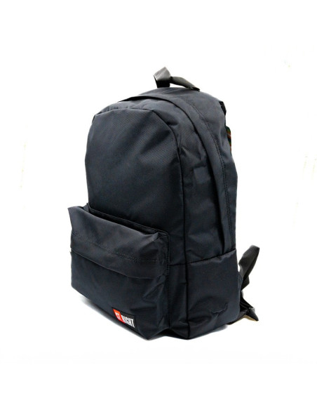 Ghiozdan St.Majewski St.Right, 40cm, 2 compartimente, negru, 674631