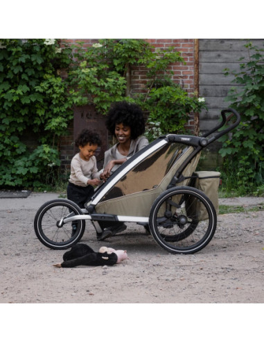 TA20201303,Kit 2 all-terrain pentru caruciorul multisport Thule Chariot 2 pentru 1 copil