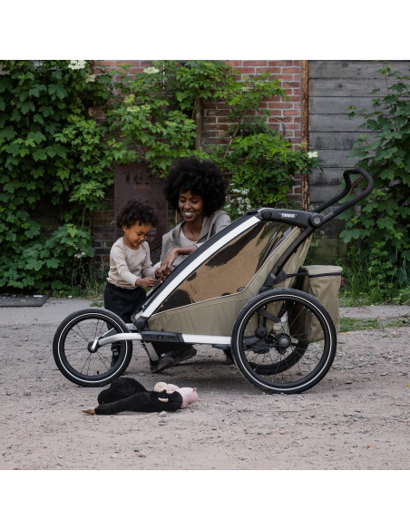 TA20201303,Kit 2 all-terrain pentru caruciorul multisport Thule Chariot 2 pentru 1 copil