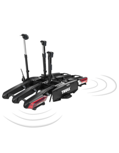 TA9803100,Suport pentru 3 biciclete cu senzori de parcare, Thule Epos ParkSecure 9803100 cu prindere pe carligul de remorcare (1