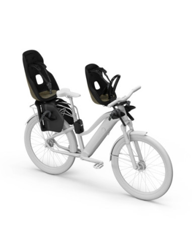 TA12081203,Scaun pentru copii, cu montare pe bicicleta in spate - Thule Yepp 2 Maxi Frame mounted, Deep Khaki