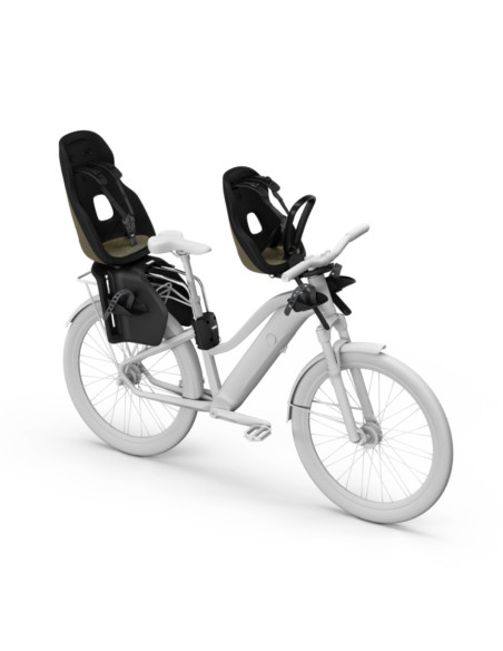 TA12081203,Scaun pentru copii, cu montare pe bicicleta in spate - Thule Yepp 2 Maxi Frame mounted, Deep Khaki