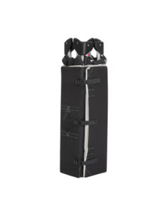 BB-P1028KABLK000,Joie - Patut pliant cu 2 niveluri Allura 120 cm, Black Ink 2