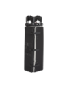 BB-P1028KABLK000,Joie - Patut pliant cu 2 niveluri Allura 120 cm, Black Ink