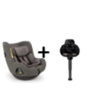BB-CS14910TNDGLSET,Nuna - Set Scaun auto rotativ i-Size TODL next Thunder, 40-105 cm + Baza isofix BASE next i-Size pentru TODL 