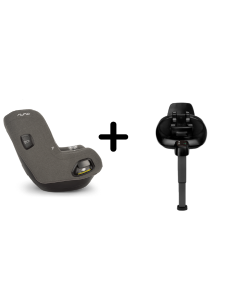 BB-CS14910TNDGLSET,Nuna - Set Scaun auto rotativ i-Size TODL next Thunder, 40-105 cm + Baza isofix BASE next i-Size pentru TODL 