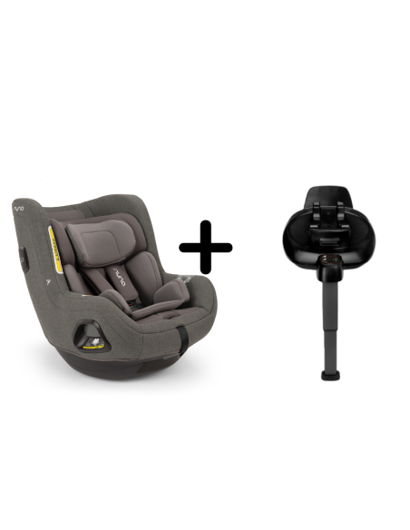 BB-CS14910TNDGLSET,Nuna - Set Scaun auto rotativ i-Size TODL next Thunder, 40-105 cm + Baza isofix BASE next i-Size pentru TODL 