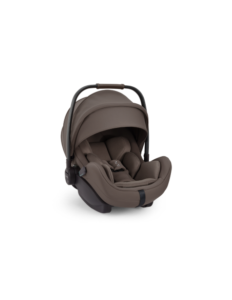 BB-CS20210CHEGL,Nuna - Scoica auto cu functie de recline ARRA flex Chestnut, nastere-87 cm, testata ADAC si certificata R129