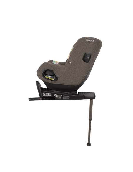 BB-CS14910CHEGLSET,Nuna - Set Scaun auto rotativ i-Size TODL next Chestnut, 40-105 cm + Baza isofix BASE next i-Size pentru TODL