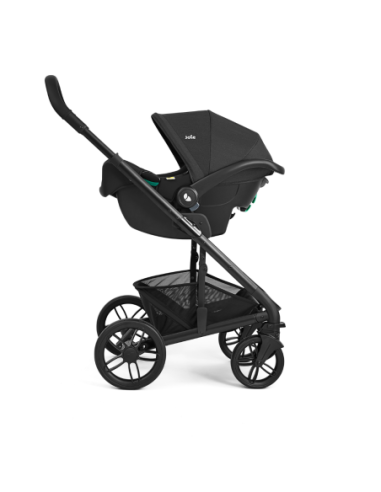 BB-T1201JARVN000,Joie - Carucior pentru copii multifunctional 3 in 1 Chrome 2 Raven (Carucior Chrome 2 Raven + Landou Chrome Rav