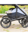 BB-T1201JARVN000,Joie - Carucior pentru copii multifunctional 3 in 1 Chrome 2 Raven (Carucior Chrome 2 Raven + Landou Chrome Rav