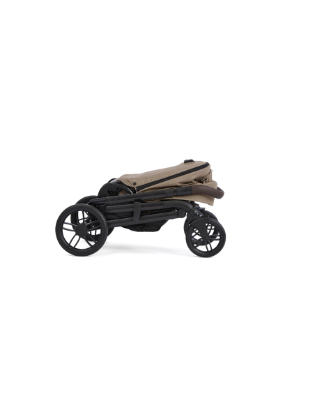 BB-T1201JACSW000,Joie - Carucior pentru copii multifunctional 3 in 1 Chrome 2 Cashew (Carucior Chrome 2 Cashew + Landou Chrome C