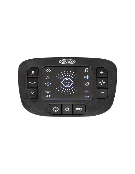 BB-1AU999RRIEU,Graco - Leagan electric Eluma Sway cu tehnologie inteligenta de detectare a plansului, pentru bebelusi, alb Rori