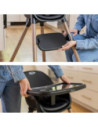 BB-3AJ999CHCEU,Graco - Scaun de masa 3 in 1 Presti, Charcoal